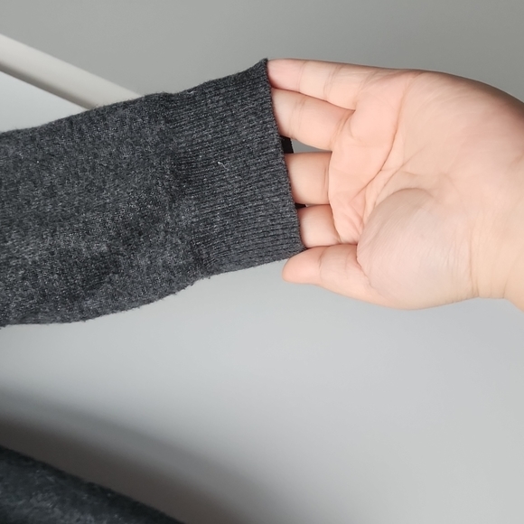 Karen Millen Cropped Zip Knit Hoodie Cardigan - Picture 4 of 9